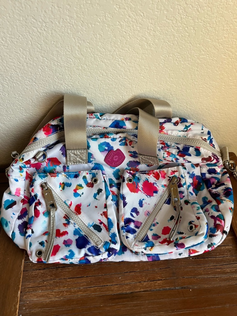 Juicy Couture Multi Leopard Dance Mini Y2K Women’s Tote Bag